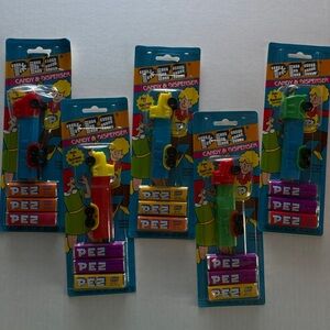 NIP Vintage Pez Dispenser Semi Truck - NO FEET- lot of 5